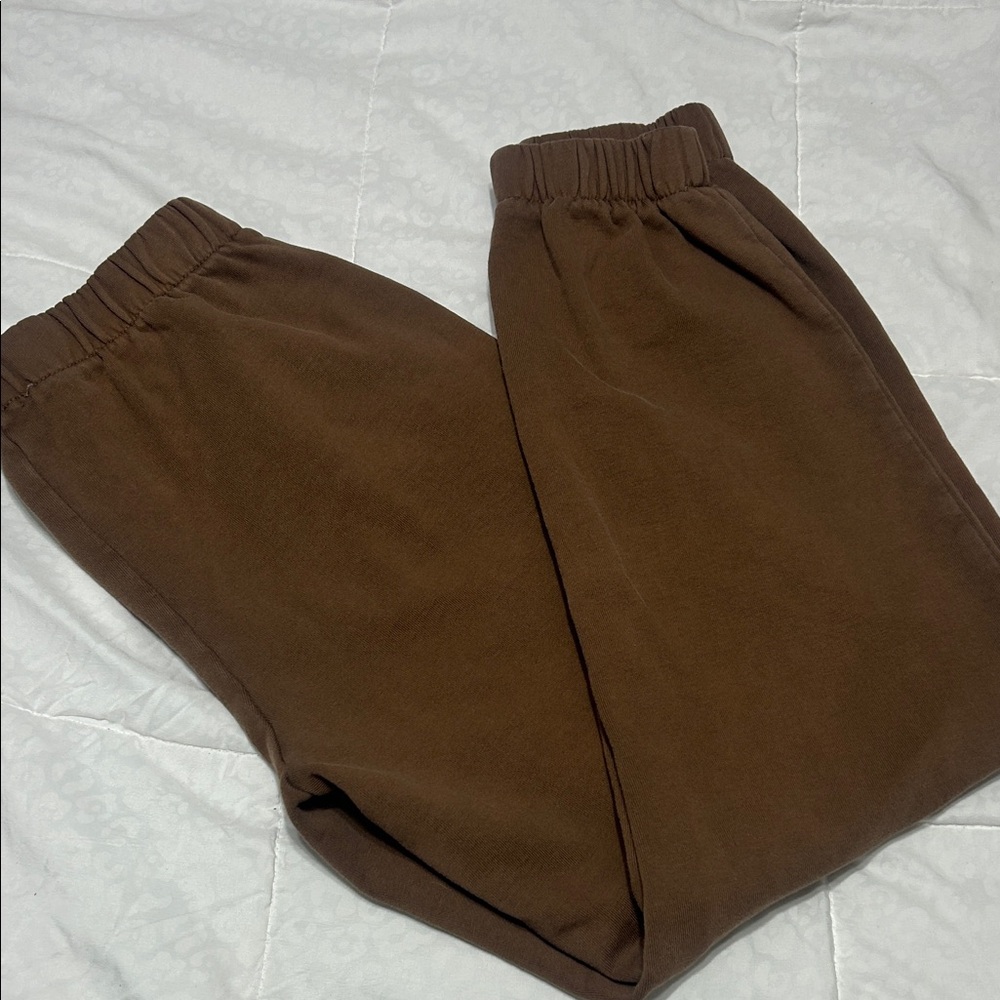 Brandy Melville John Galt Brown Sweatpants